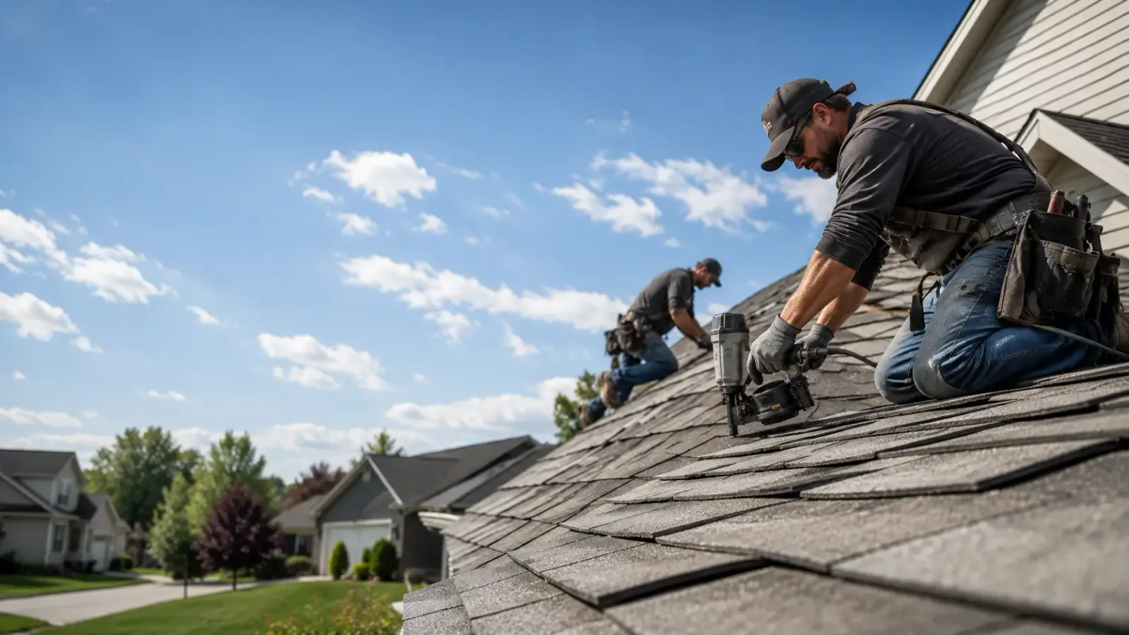 Storm Damage Roof Repair in Towanda, KS near me